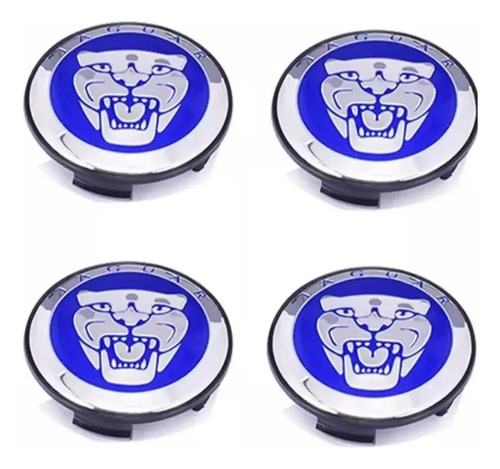 Calota Roda Azul Jaguar Xjsc 5.3 287cv 85/92