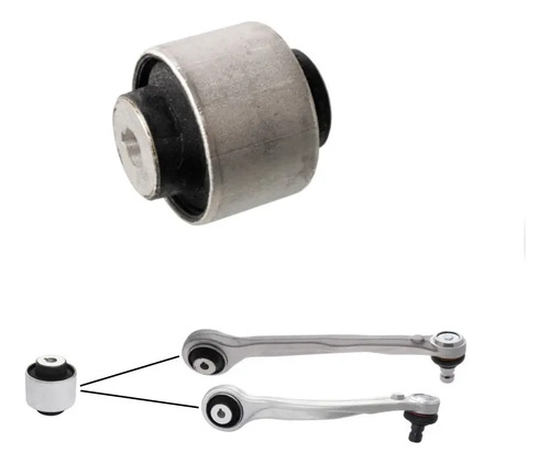 Bucha Braço Curvo Ld Vw 4m0407515a