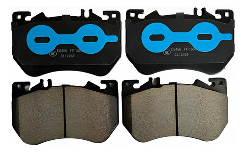 Pastilha Freio Dianteira Mercedes A0004200404