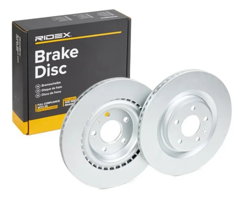 Disco Freio Traseiro 330mm Audi A8 3.0 V6 11/17
