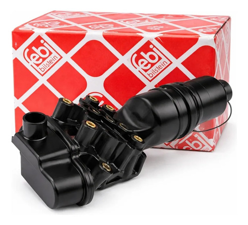 Suporte Filtro Óleo Motor Audi A3 Sport 2.0 Tfsi 200cv 08/14 Preto